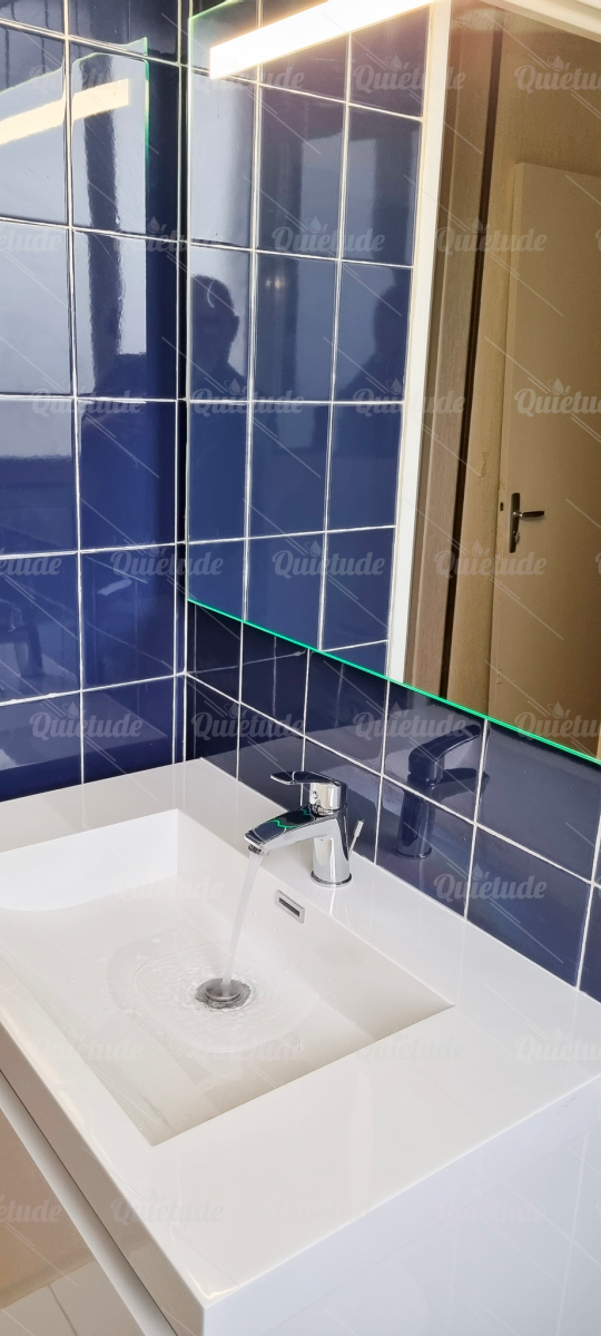 TRANSFORMATION COMPLÈTE D'UNE BAIGNOIRE EN BELLE DOUCHE SÉCURISÉE À VITRY-SUR-SEINE (94)