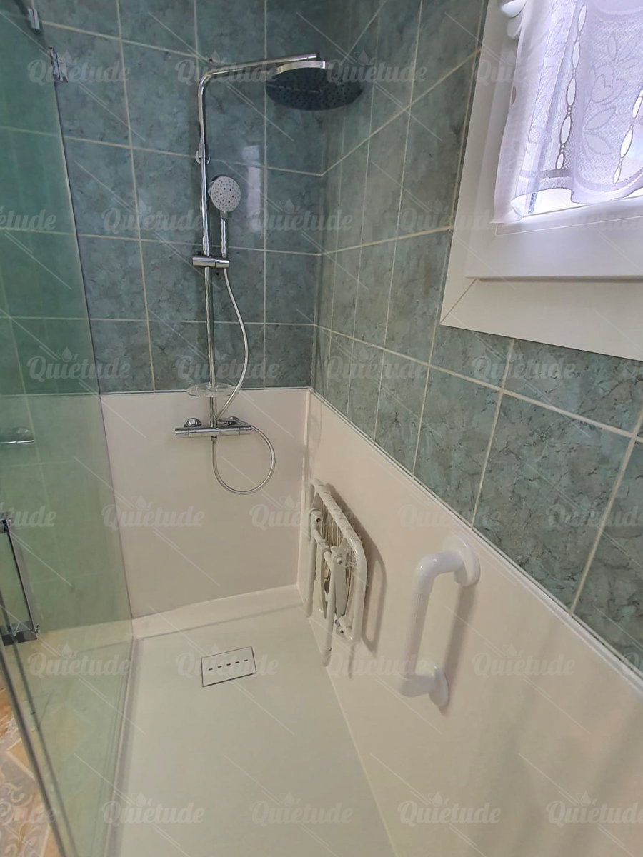 SÉCURISATION D'UNE BAIGNOIRE EN DOUCHE SÉCURISÉE À MONPTELLIER (34)