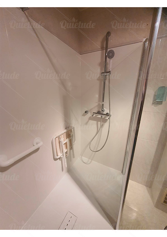 TRANSFORMATION D'UNE DOUCHE EN DOUCHE SÉCURISÉE À MARSEILLE (13)