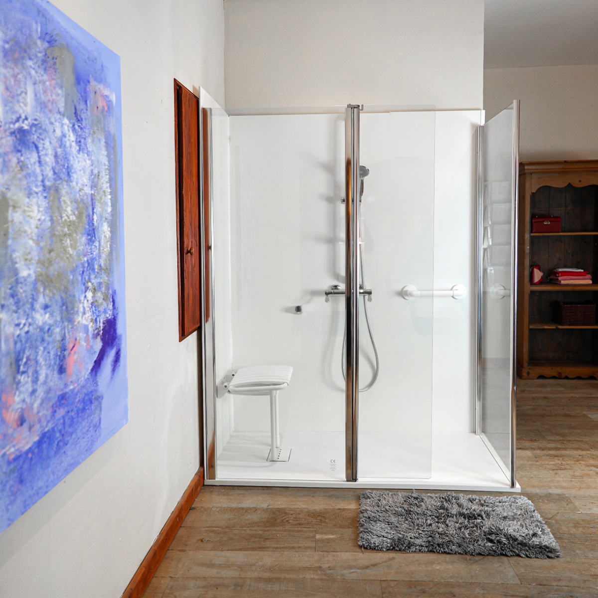 Nos douches sécurisées