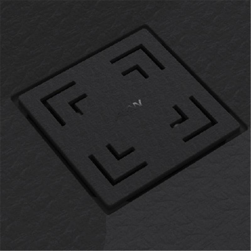 Bonde receveur Onyx noir 